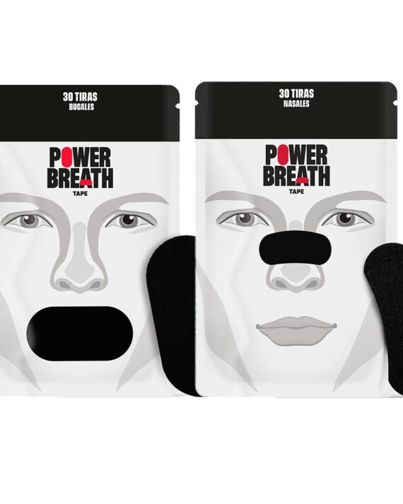 Tira Nasal + Tira Bucal en Negro